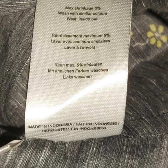 Ganni Linen & Silk Top Size M/US8/DK 38 - Picture 14 of 15